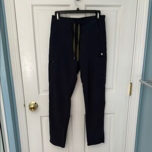 Figs LIMITED EDITION Navy/Olive tie YOLA XS PANTS